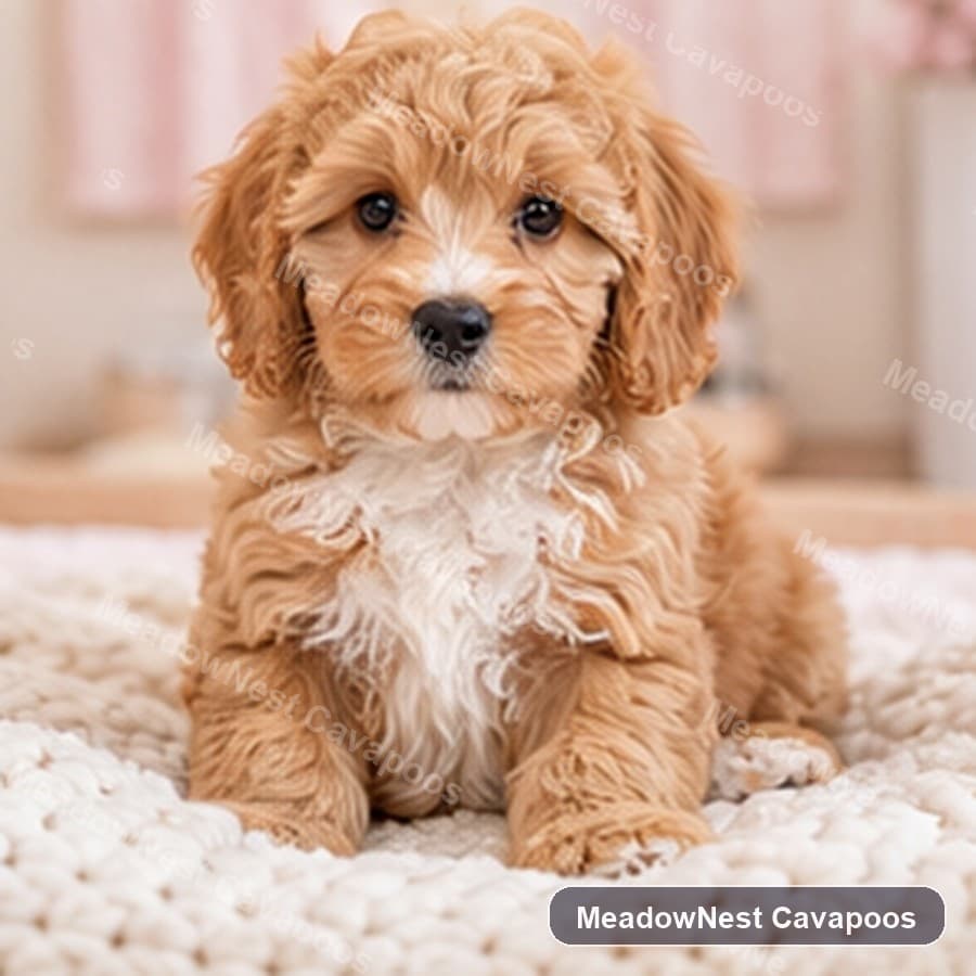 Watermarked Cavapoo puppy for MeadowNest about section